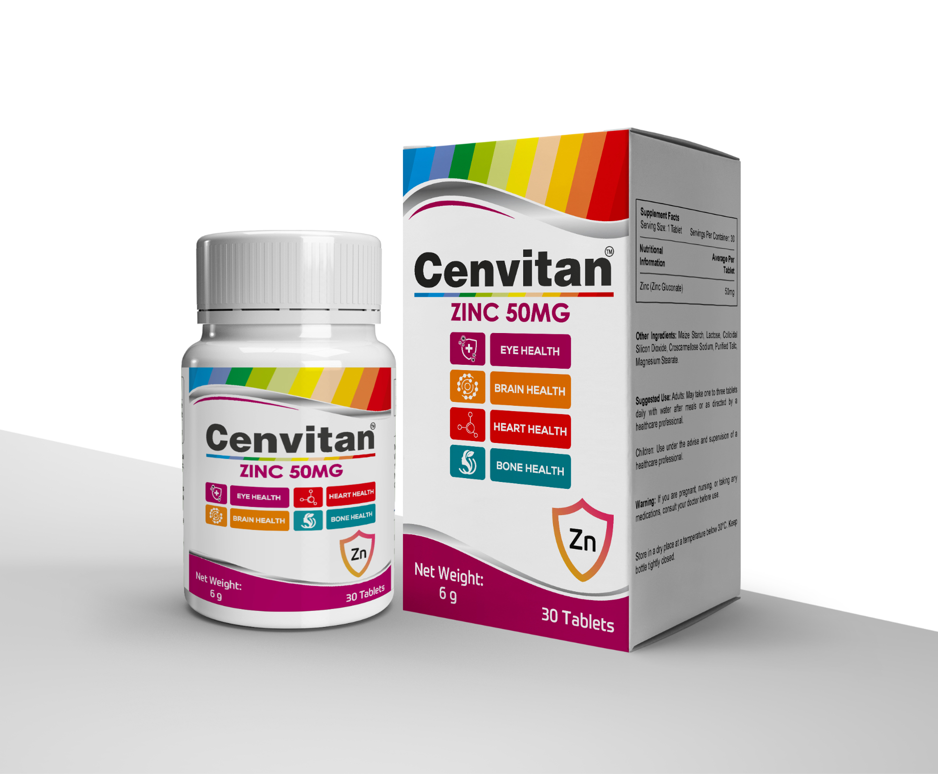 Cenvitan Zinc 50mg